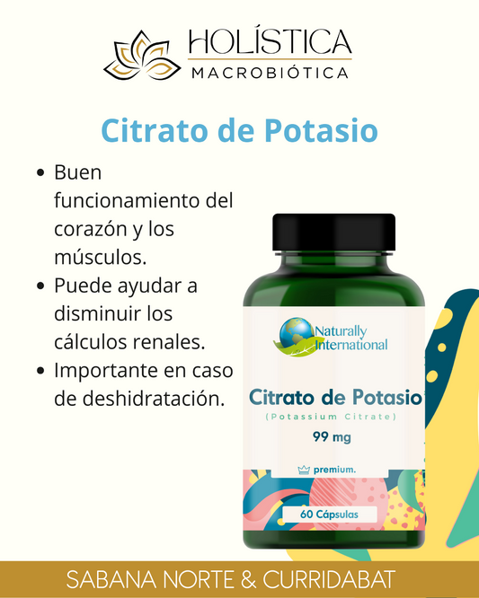 CITRATO DE POTASIO