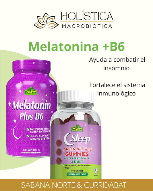 MELATONINA +B6