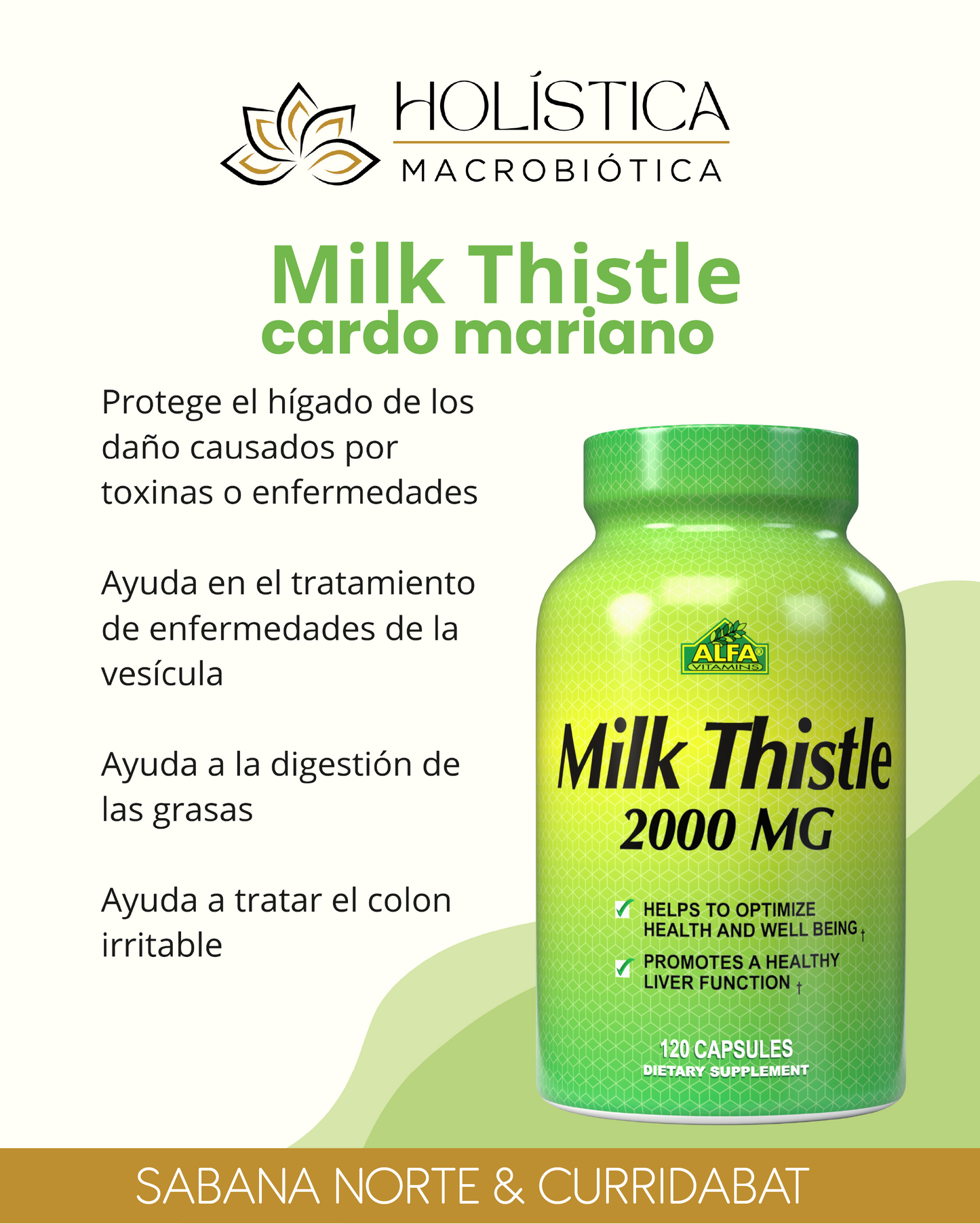 MILK THISTLE CARDO MARIANO