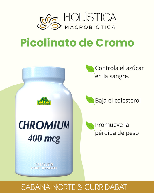 PICOLINATO DE CROMO